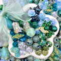 16mm Keychain/Pen Making DIY Beads Mix – 16/20mm Silicone, Resin & Acrylic Beads