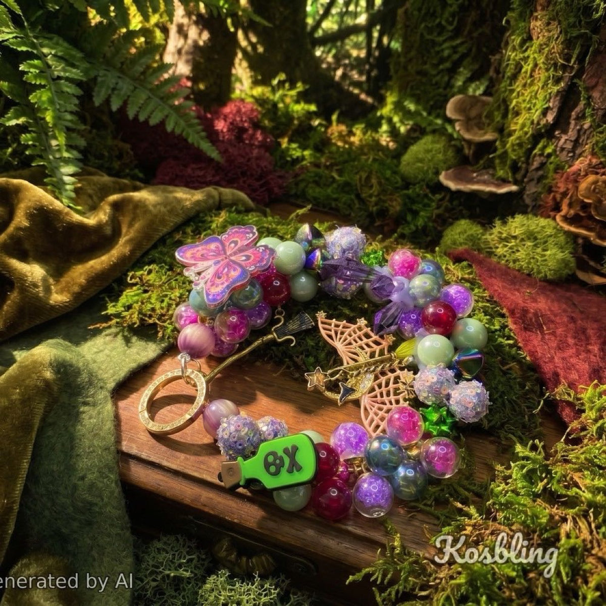 【Buy One Get One Equal Volume For Free】- DK02B - Beads Mix for hanging ornament-BD 4