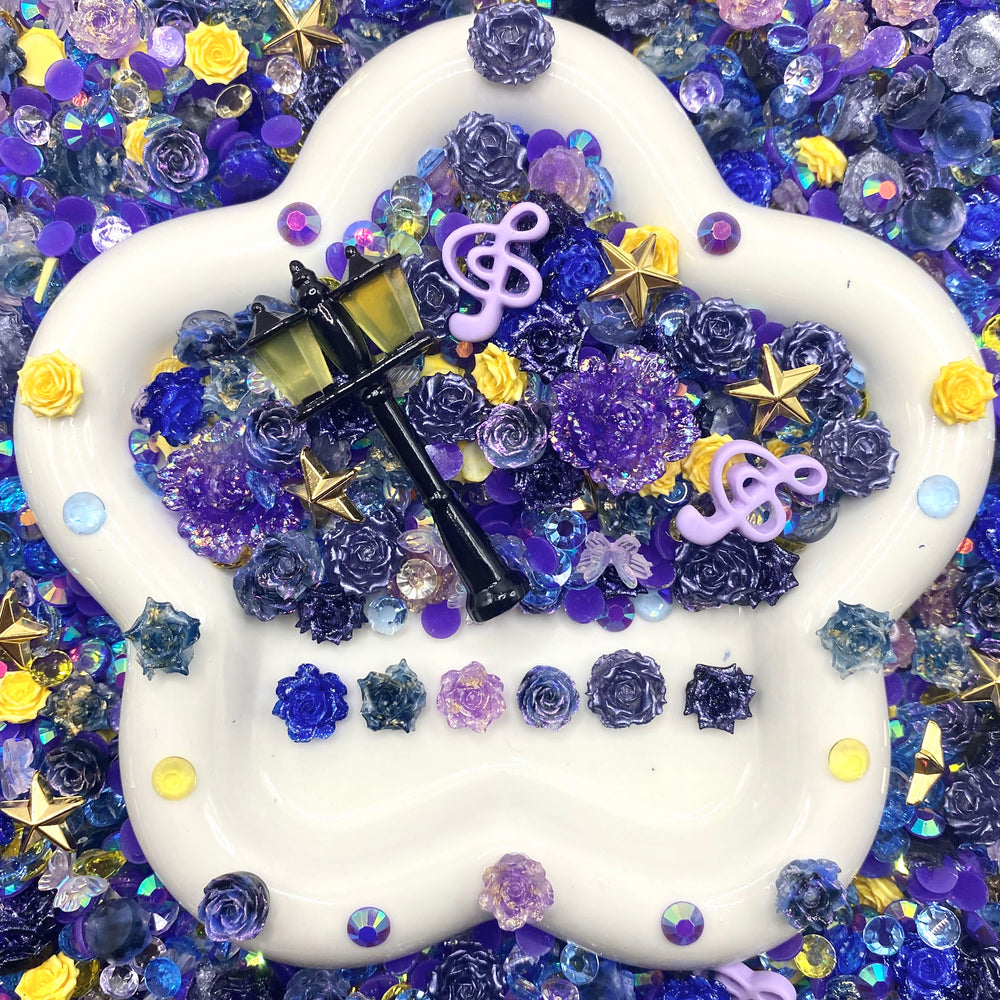 Rhythm of the Night Nail Charm Mix glow(miki)- NailC