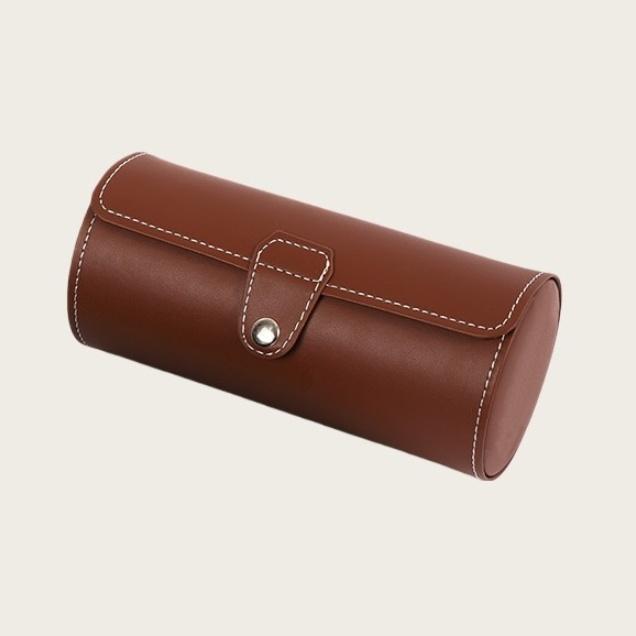 Handmade Cylindrical Dust-Proof Jewelry Storage Box -  KJ1