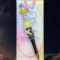 Celestial Scribe - 12 Zodiac Sign  Beaded Pen, Kosbling Handmade