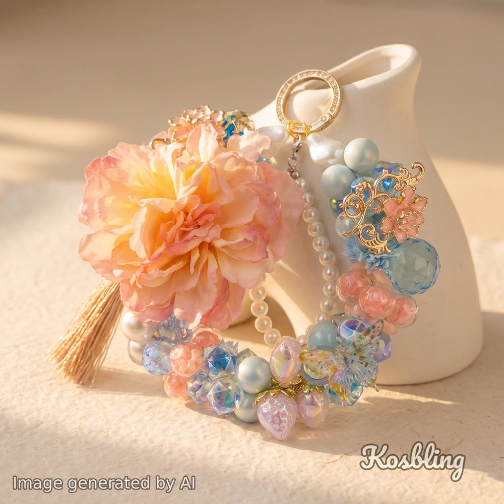 【Buy One Get One Equal Volume For Free】Peony - Beads Mix for hanging ornament-BD