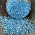 3mm(0.12 in) Blue Diamond Pointyback Transparent Resin Rhinestone (No Luminous) - 11 Colors