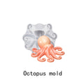 DIY Octopus Figurine Silicone Resin Mold