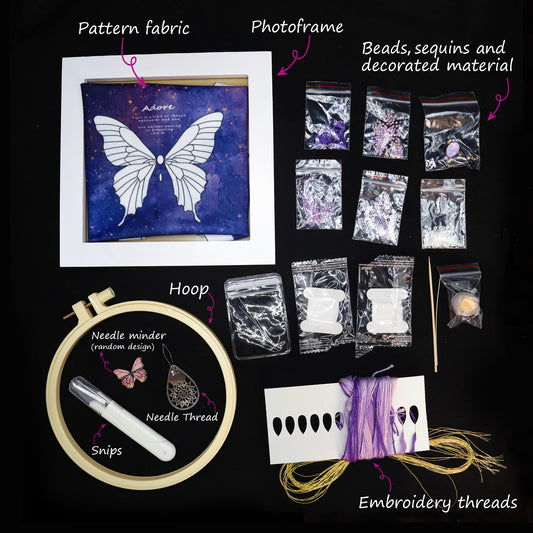 Nova - Chasing Light Embroidery Kit