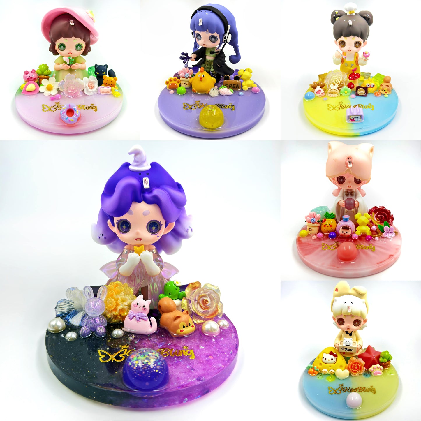 【Doll Resin Phone Stand】Travelogue MBTI Series