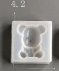 DIY Bear cub handmade silicone resin mold