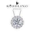 2Carat Moissanite Necklaces (#MS9945) - NK1