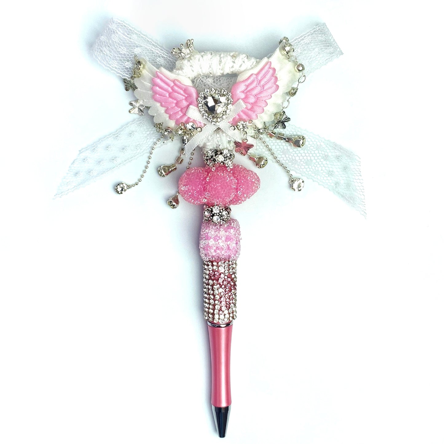 Y2K Flutter Fairy Wand - Beaded Pens, Kosbling Handmade