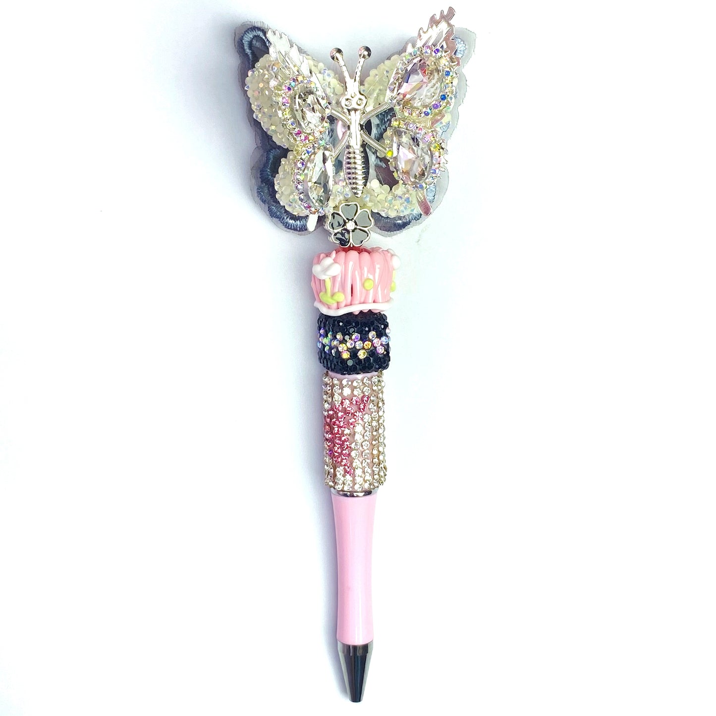 Y2K Flutter Fairy Wand - Beaded Pens, Kosbling Handmade