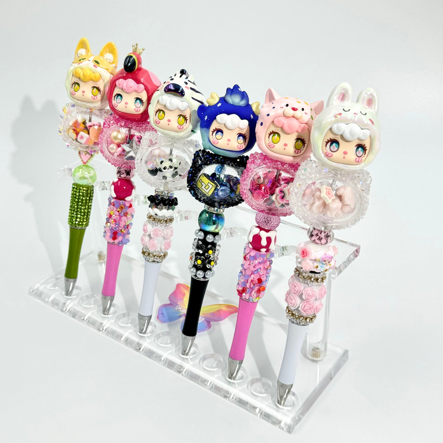 Handmade Doll Beaded Pen