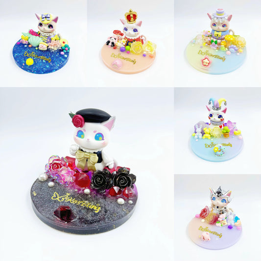 【Doll Resin Phone Stand】Cats in the Palace Series