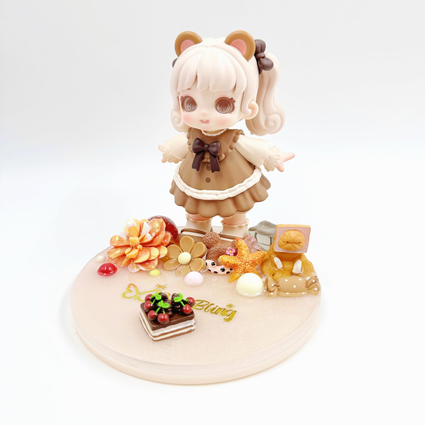 【Doll Resin Phone Stand】Tea Party in the Forest Series