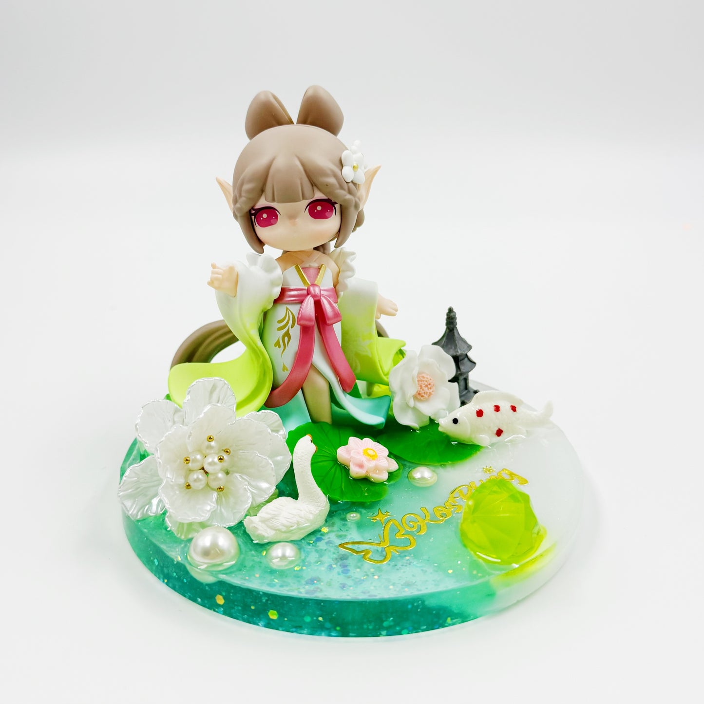 【Doll Resin Phone Stand】Spirit Breeze Town Series