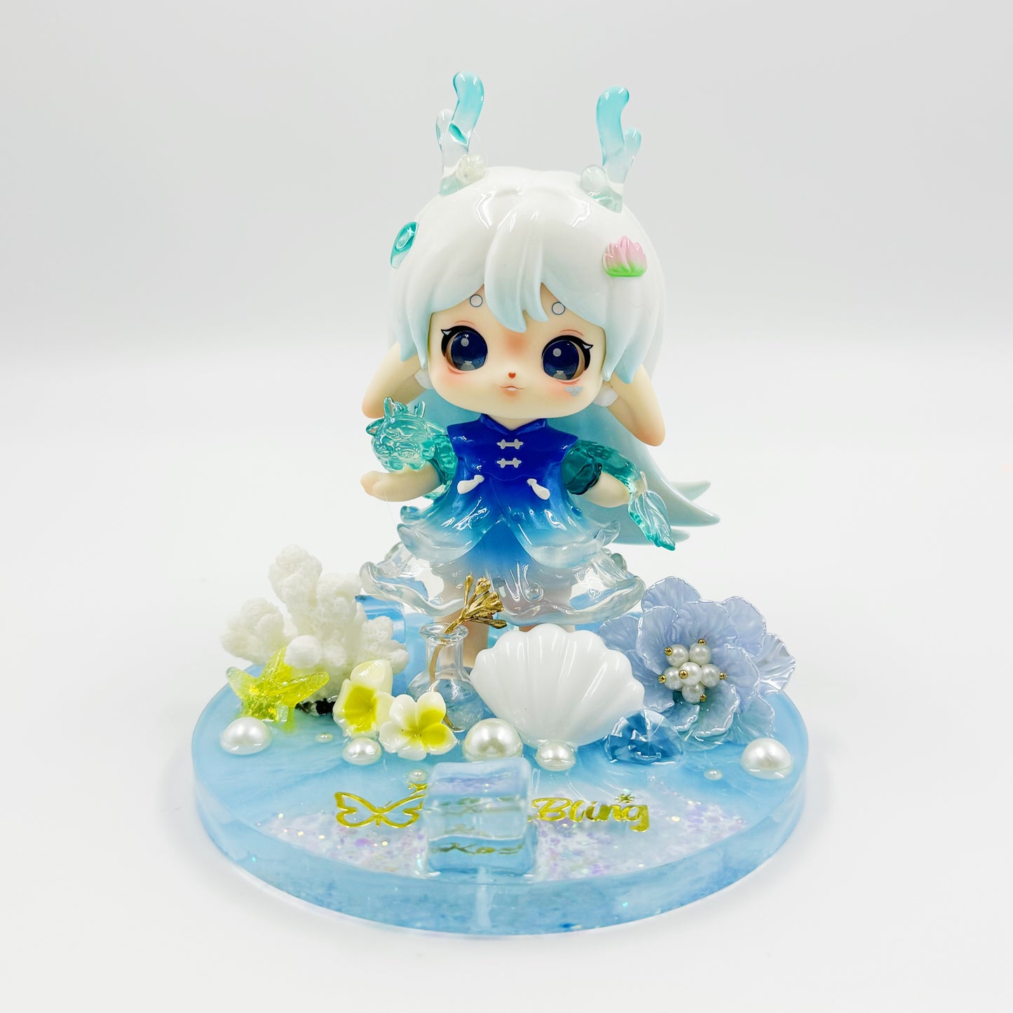 【Doll Resin Phone Stand】Tea Fairy's House Series