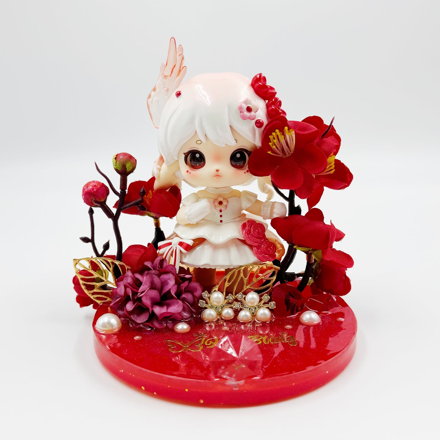 【Doll Resin Phone Stand】Tea Fairy's House Series