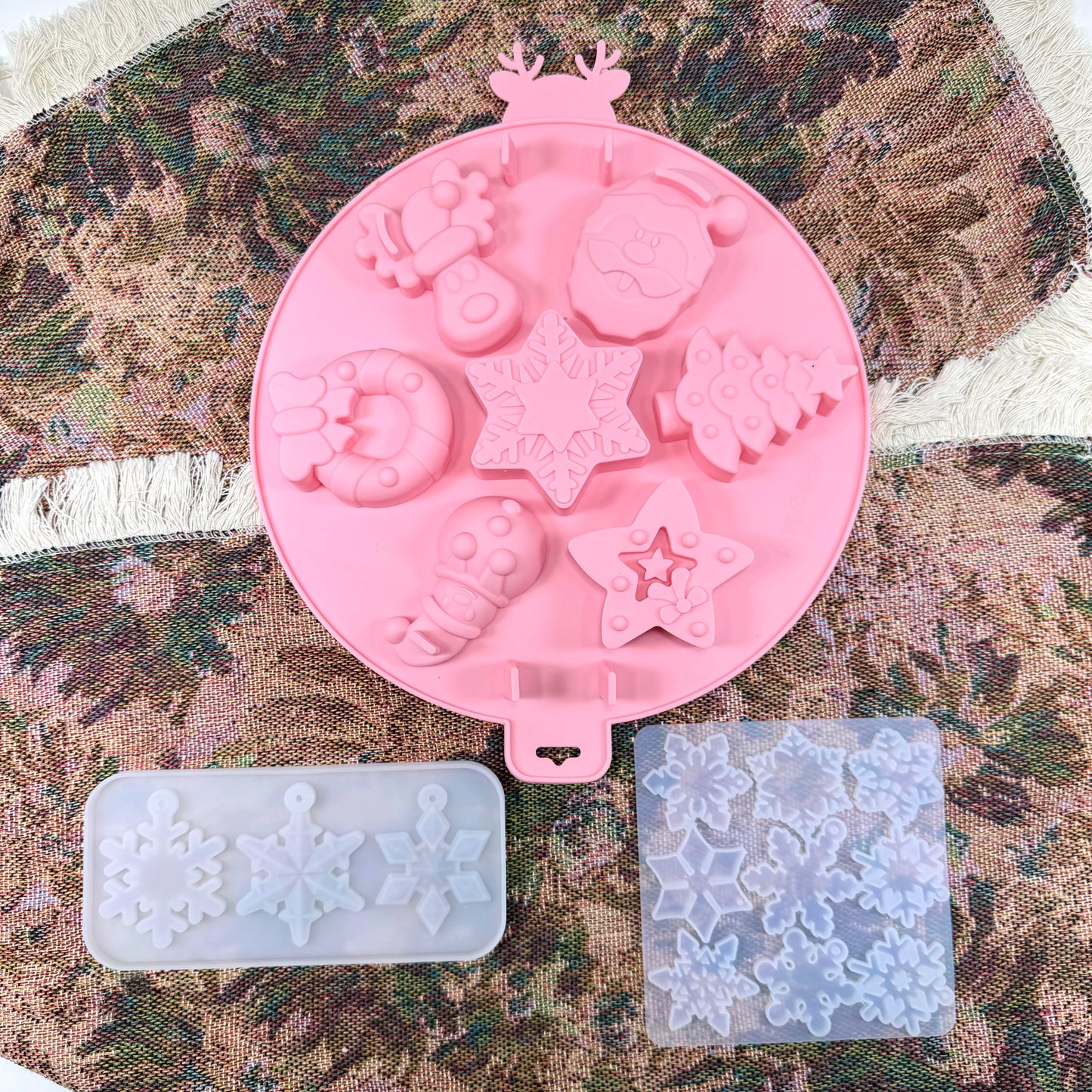 Christmas - themed Epoxy Resin Molds Bundle