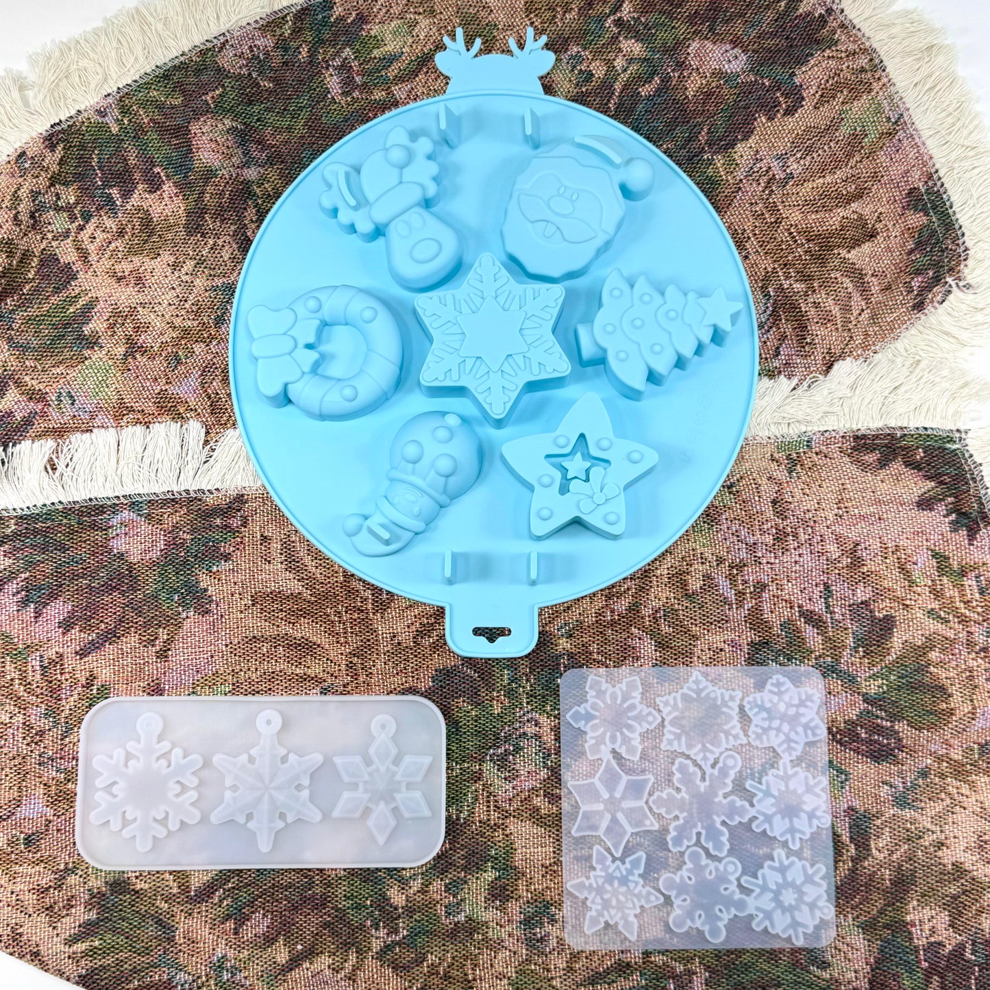 Christmas - themed Epoxy Resin Molds Bundle