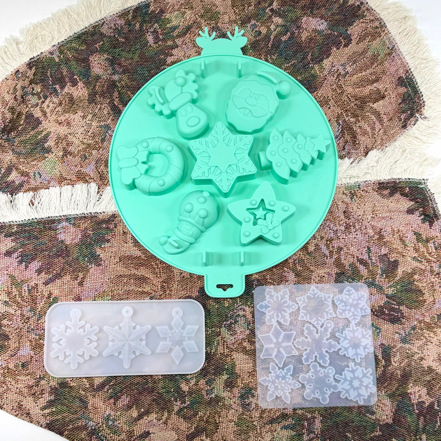 Christmas - themed Epoxy Resin Molds Bundle