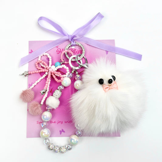 Seal Pup - Fluffy Series - Kosbling keychian＆phonechain