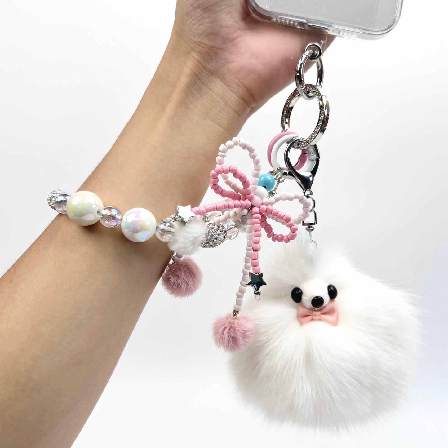 Seal Pup - Fluffy Series - Kosbling keychian＆phonechain