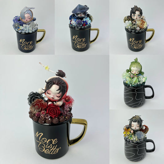 Kosbling Handmade Cream Glue Doll Mug - Kosbling Doll DIY