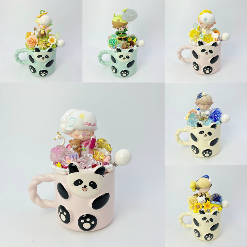 Kosbling Handmade Cream Glue Doll Mug - Kosbling Doll DIY