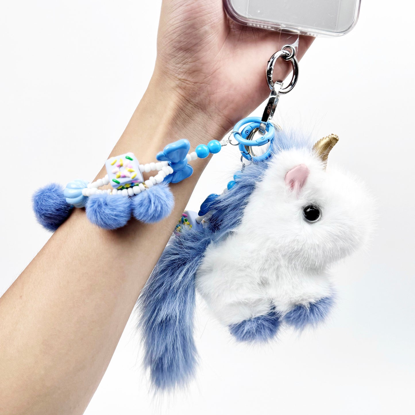 Pony - Fluffy Series - Kosbling keychian＆phonechain