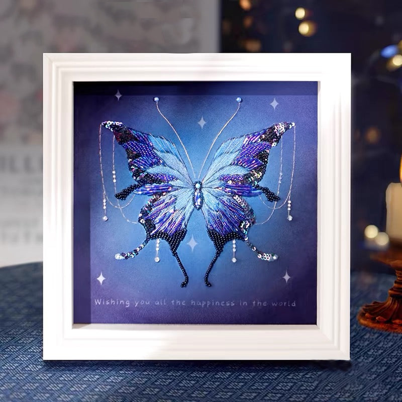 Luna - Shining Butterfly Embriodery Kit