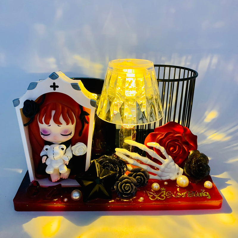 Kosbling Handmade Resin Doll Jewelry & Makeup Stand - Kosbling Doll DIY