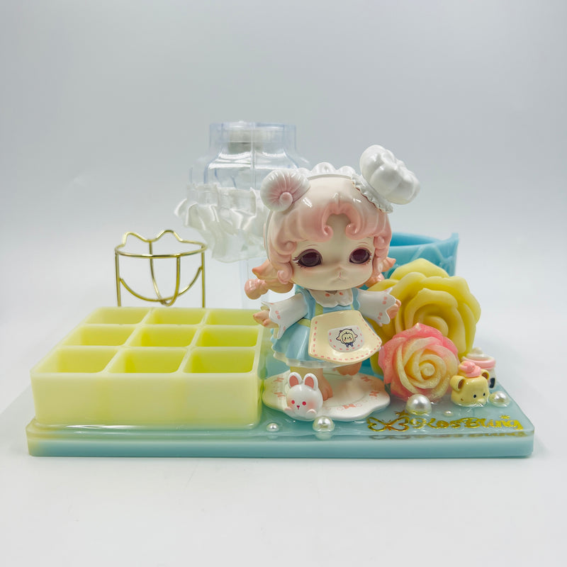 Kosbling Handmade Resin Doll Jewelry & Makeup Stand - Kosbling Doll DIY