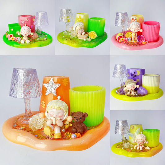 Kosbling Handmade Resin Doll Jewelry & Makeup Stand - Kosbling Doll DIY