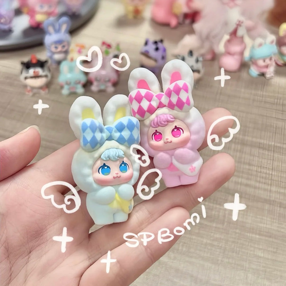 SPBOMI Traveling Bunny - Kosbling Doll Series (Beads Doll)