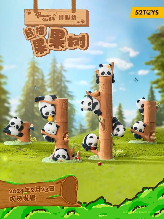 Panda Roll Tree-Climbing Pandas - Kosbling Doll Series