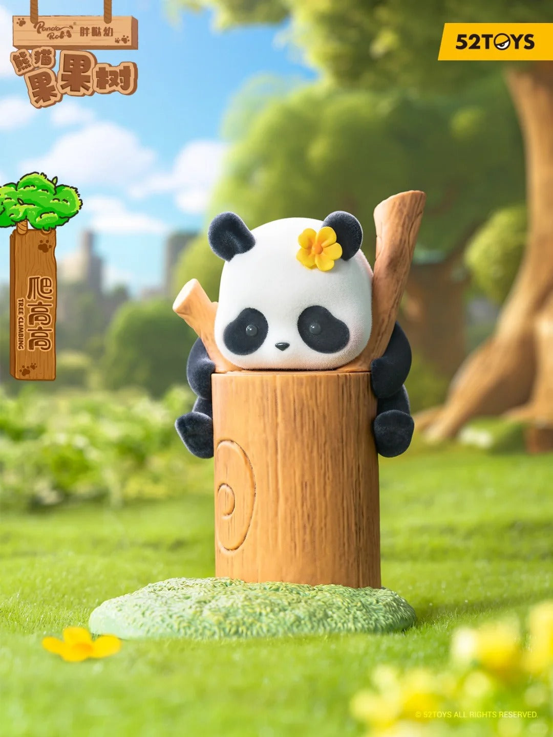 Panda Roll Tree-Climbing Pandas - Kosbling Doll Series