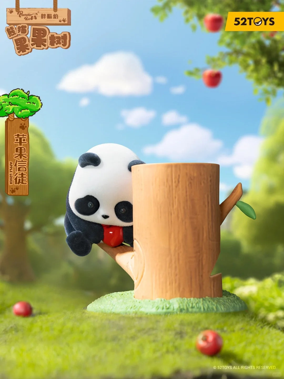 Panda Roll Tree-Climbing Pandas - Kosbling Doll Series