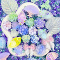 Fairy Boat & Flowers Rose Bouquet Mix -glow (Miki)- F2019