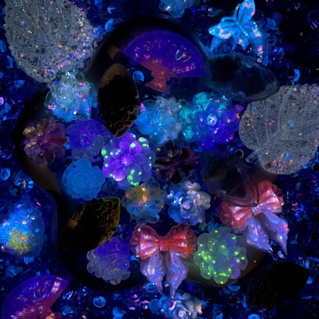 Fairy Boat & Flowers Rose Bouquet Mix -glow (Miki)- F2019