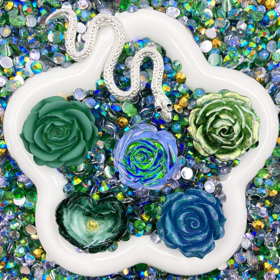 Emerald Potion Rose Mix- glow-FC1-F1067