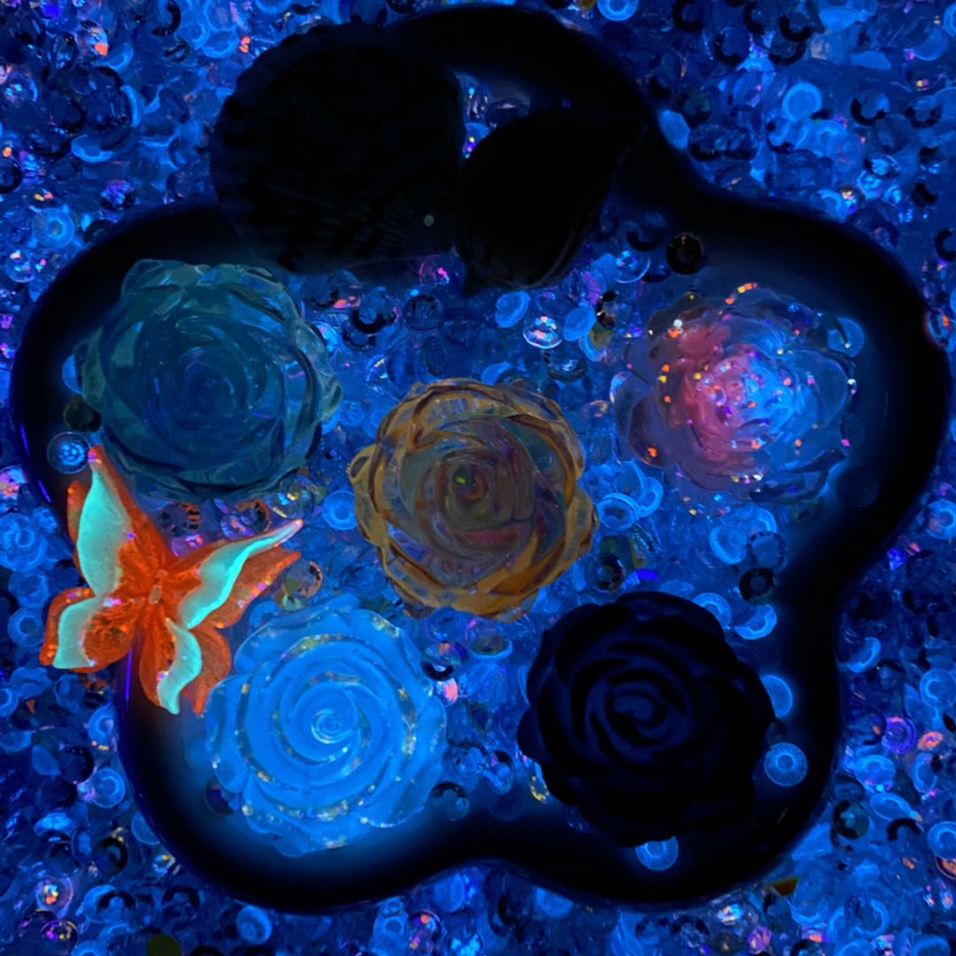 Seaside Sunset-Rose Mix-glow - glow(Miki)- FC1-F1065