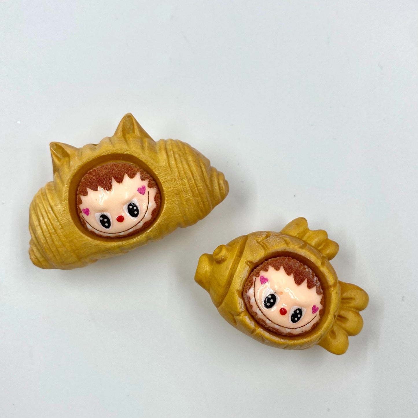 Bubu Carved Wooden Beads Set