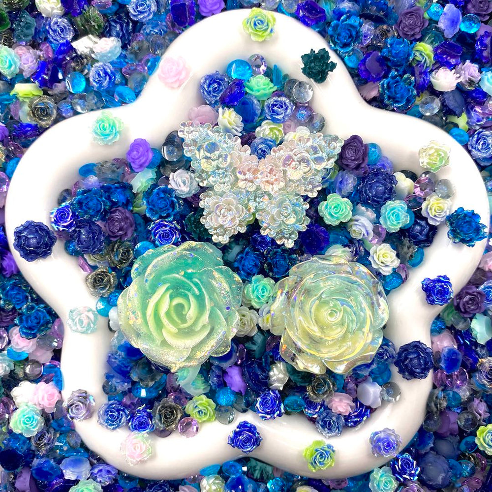 Mystic Bloom-Nail Charm+ Rose Mix-glow - glow(Miki)- FC1-F3029