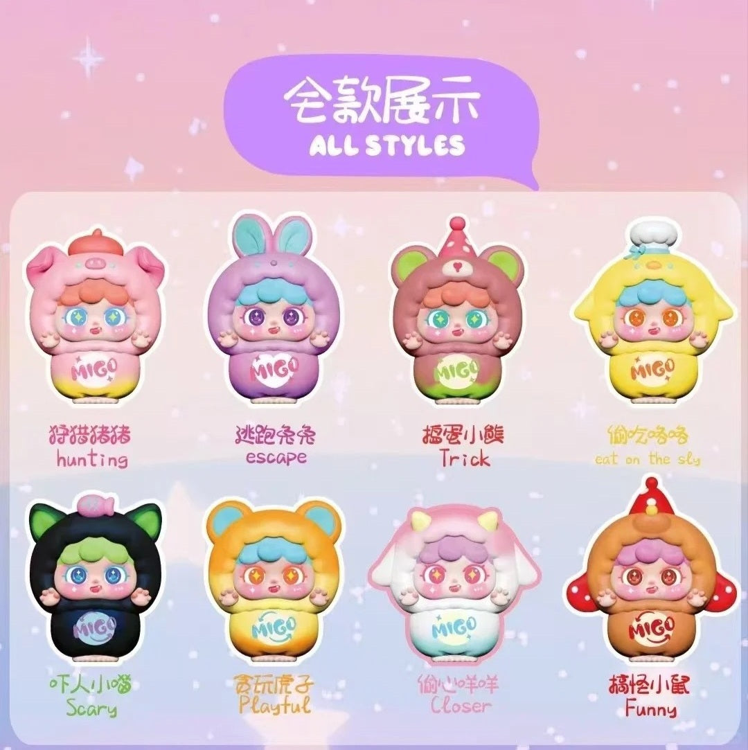 Migo Happy Ghost - Kosbling Doll Series (Beads Doll)