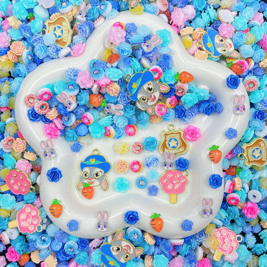 【15%OFF】Rosetopia-Nail Charm+Metal Mix-glow(Miki) - Nail-N1070