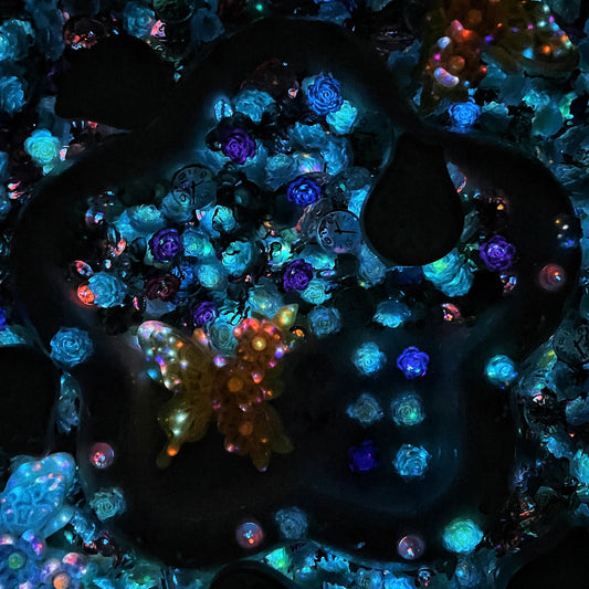 Boho Whisper Nail Charm+Metal Mix-glow(Miki) - NailC