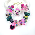 Pink Punk Queen - Beads Mix For Hanging Ornaments(Miki)-BD