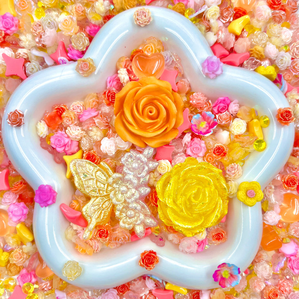 Walking On Sunshine Nail Charm + Rose Mix-glow-FC1-F1073