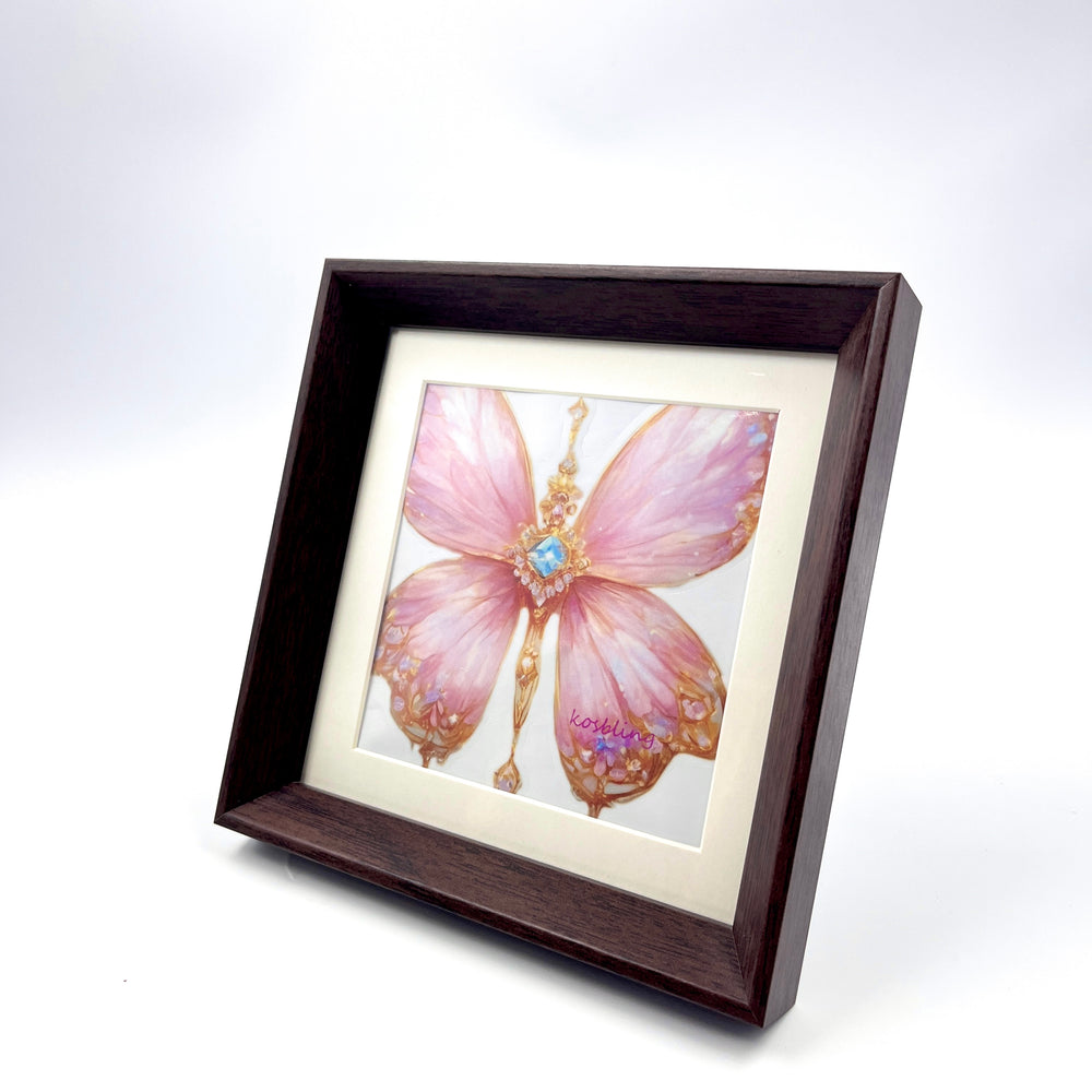 【Photo Frame】Square Wooden Texture Photo Frame