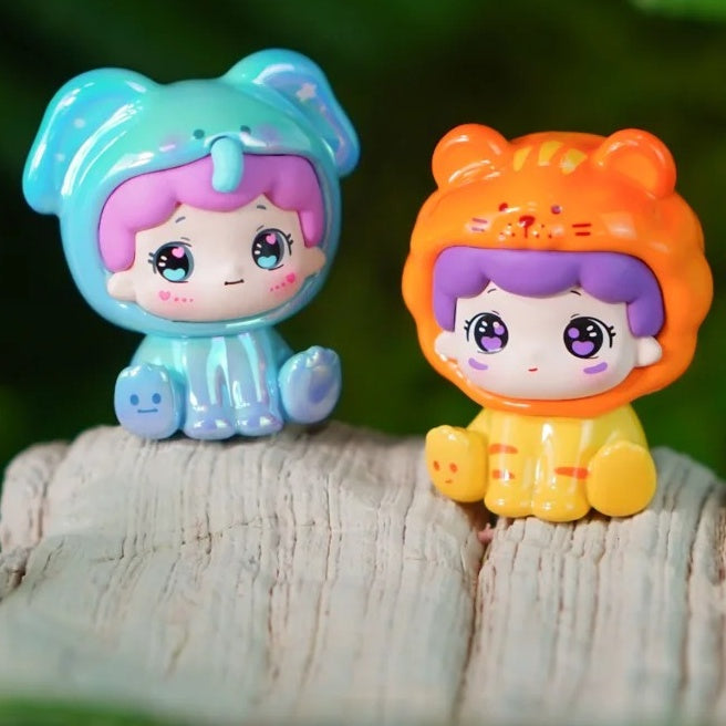 Little Bear Forest Wonderland City- Kosbling Doll Series (Beads Doll)