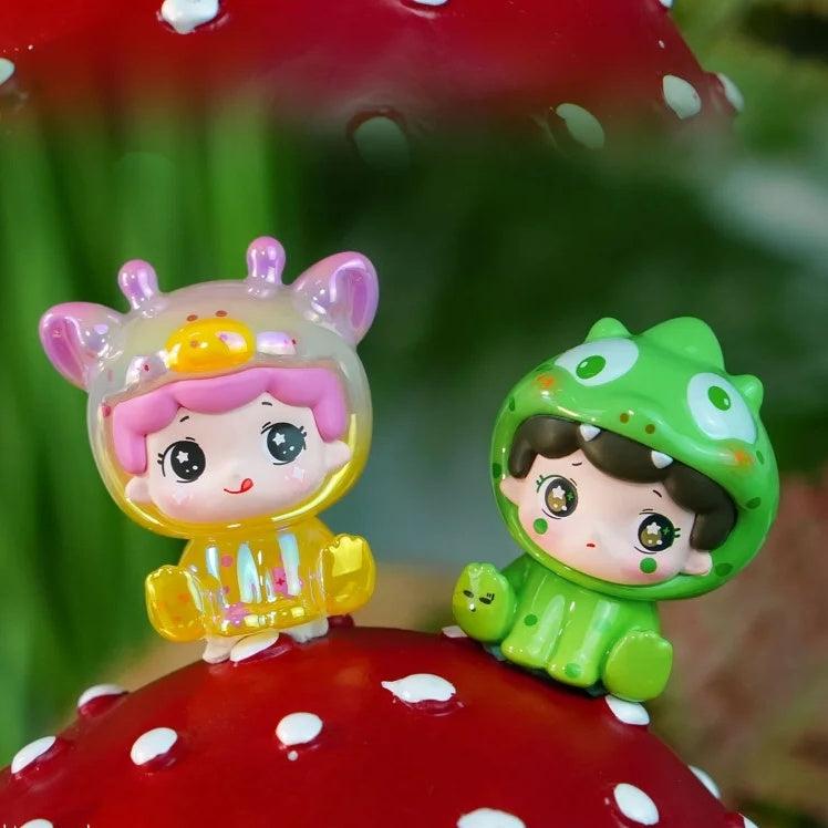 Little Bear Forest Wonderland City- Kosbling Doll Series (Beads Doll)